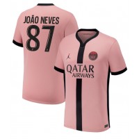 Paris Saint-Germain Joao Neves #87 Fußballbekleidung 3rd trikot 2024-25 Kurzarm